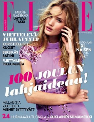 rosieonline's tweet photo. Rosie on the front cover of Finland Elle, 2012 http://t.co/Mko8gsLj http://t.co/B003QGO2