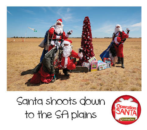 UnitingCareXmas's tweet photo. Operation Santa reaches the far plains of South Australia..... http://t.co/ekq8pVEh