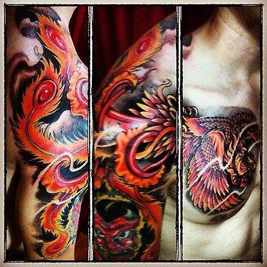 Awesome :) RT <a href="/luckypeterINK/">Lucky Peter Tattoo</a>: Phoenix Tattoo  | By:luckypeterINK