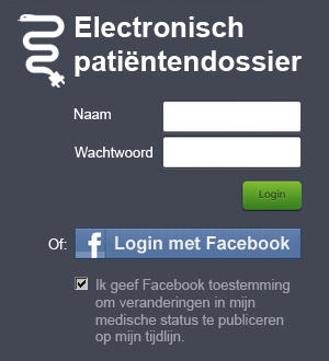 DeSpeld's tweet image. EPD met Facebook Login
