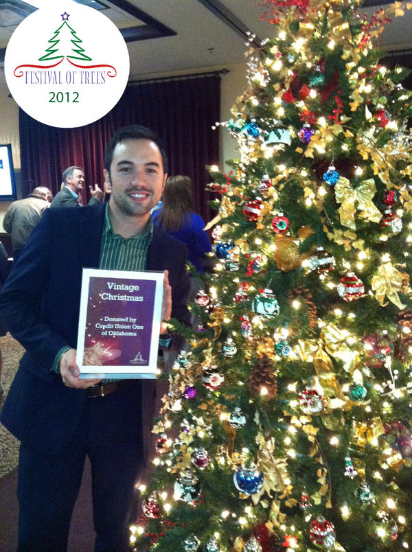 $4,000 Vintage Christmas Tree!. We are overjoyed that our donation raised so much money for a good cause.