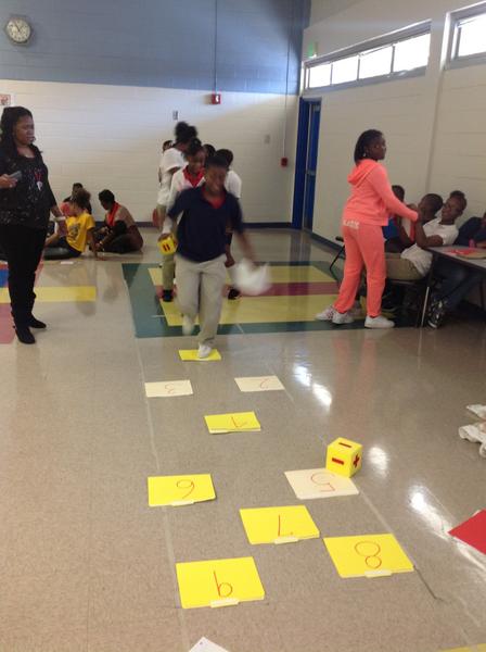 5th Grade Math Lab at Gideons Elementary.