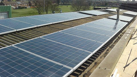 We ha solar panels installed earlier in the year which will generate in the region of 11,000kwh of electricity a year