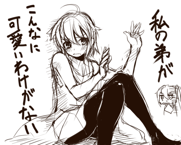 姉より女の子的な要素多い弟は可哀想な役回りだと思ったけど、かわいそうなのは僕の頭だった。|-`) 