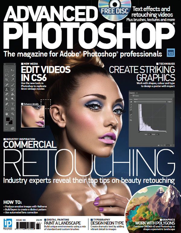AdvancedPshop's tweet image. Advanced Photoshop issue 103 on sale now! imagineshop.co.uk/magazines/adva…