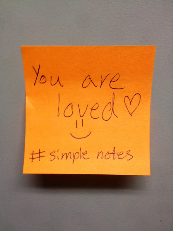 allymarie93's tweet image. this random little note just made my day. :) thank you to whoever put this up! #simplenotes