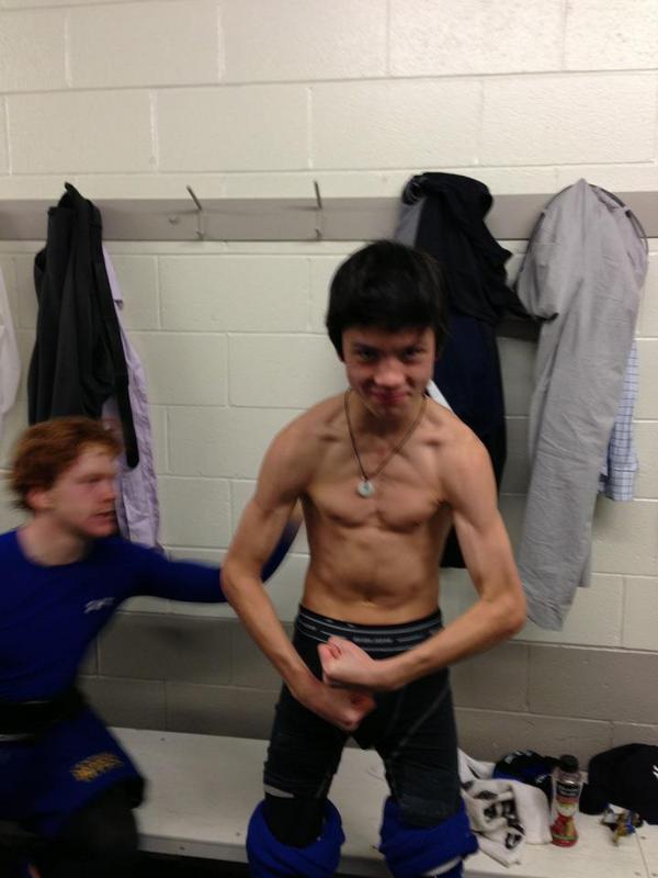 centralblues's tweet photo. look at this rat after the big win #binger #ftblues http://t.co/aBSyxB7G