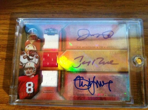 DiamondStateBB's tweet image. Check out the hit @BargainBoxBreak got tonight in there Triple Thread Case Break! WOW!
