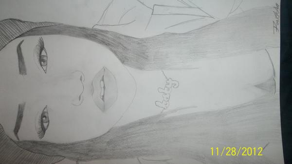 RosettaMarie's tweet photo. @TheRealKimJ Drew a photo http://t.co/Z2ZhcuBo