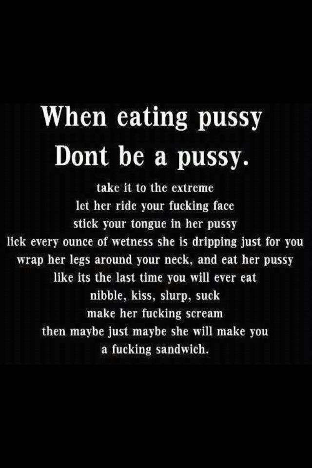 quotes-about-eating-pussy