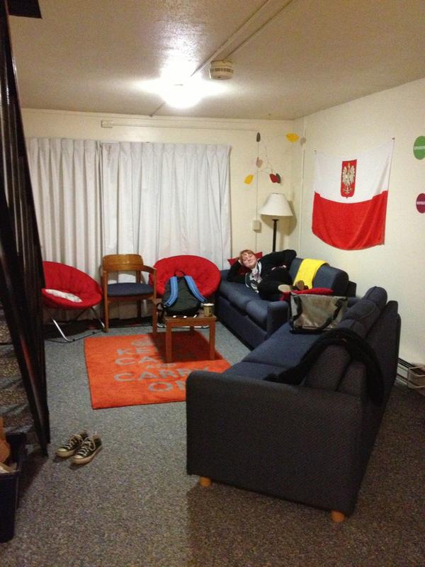 ABenko23's tweet image. We've finally solved our roommate disagreements about who gets to sit on the couch #lazyasses #lounging @grabmor