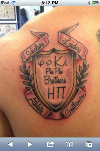 DannySparks28's tweet image. Tattoo number 4. This one is for the brothers. #EtaPi #PhiPhi