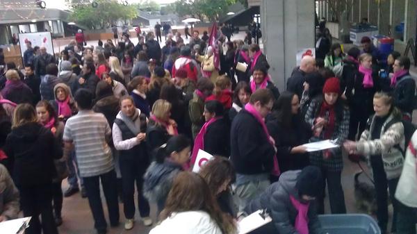 CUPEbcpse's tweet photo. SFU refuses mediated opportunity to settle with  striking support workers       http://t.co/HCLGf2xc http://t.co/qG5IOJNN