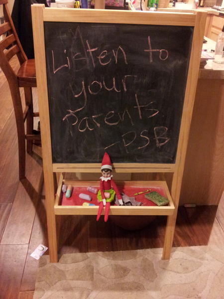 PinkSparkleBlue's tweet image. The kids behavior was far from stellar.  We don't want to end up on the naughty list.