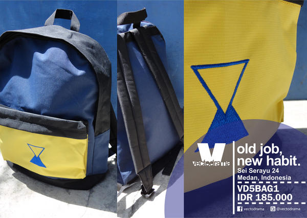 RT <a href="/vectodrama/">vectodrama</a>: VD5BAG1 / IDR 185.000 / Get this limited stuff at our concept store; Sei Serayu 24, Medan.