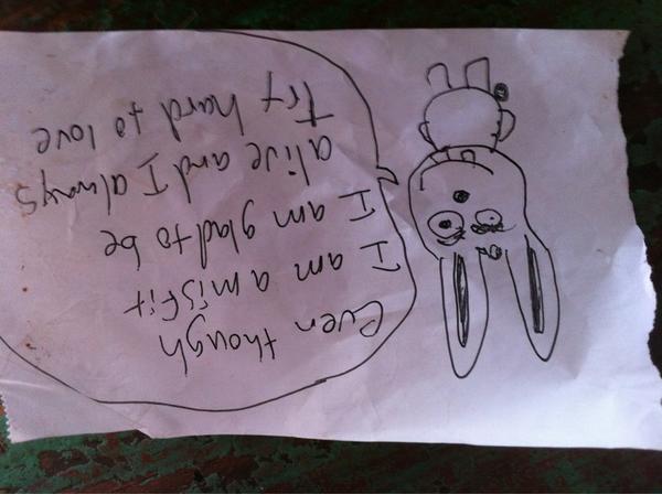 Even though I am a misfit.... Come to Spider where we love note pics