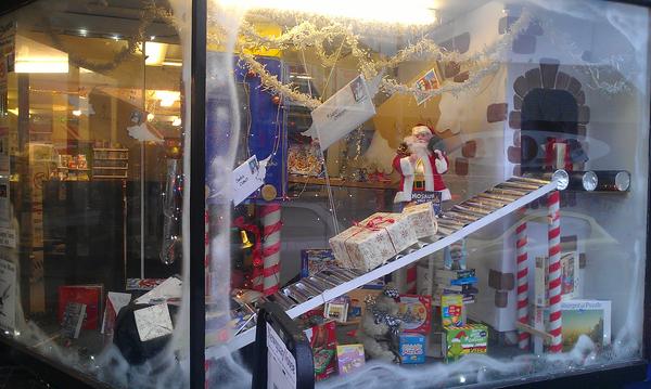 Santa has moved his workshop to The Bookshop in Newquay this year! Come and take a look!