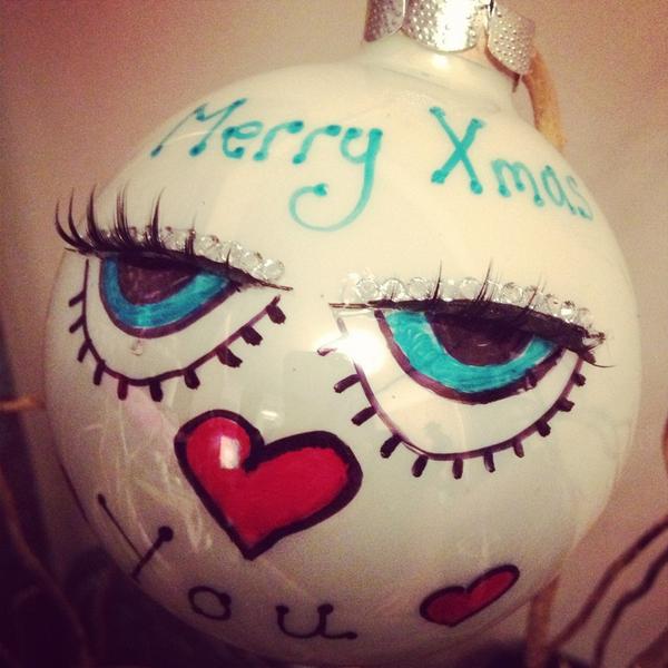 fanciflair's tweet image. These beautiful glass #lashdesign baubles are sure to be the next trend by fanciflair