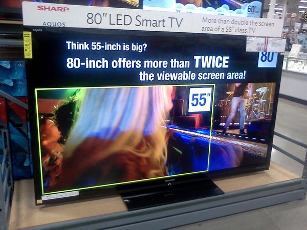 AyeeitsTuti's tweet image. 80" LED tv. #ForcedIt