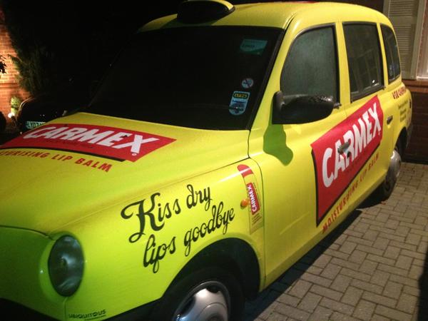 MrM3000's tweet photo. @ilovecarmex #carmexcabs http://t.co/EYzmMvzE