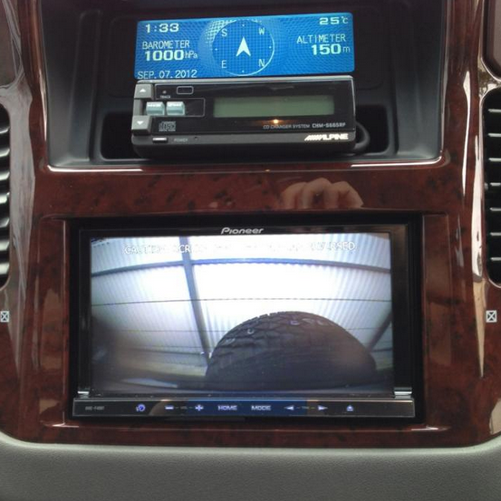 Want eyes in the back of your head? One of our expert technicians just installed this #Pioneer system with rear camera