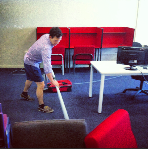 MilkcrateAus's tweet photo. Setting up the milkcrate #office needed that special touch. What's your tip to making a great workspace? http://t.co/14yt4jpm