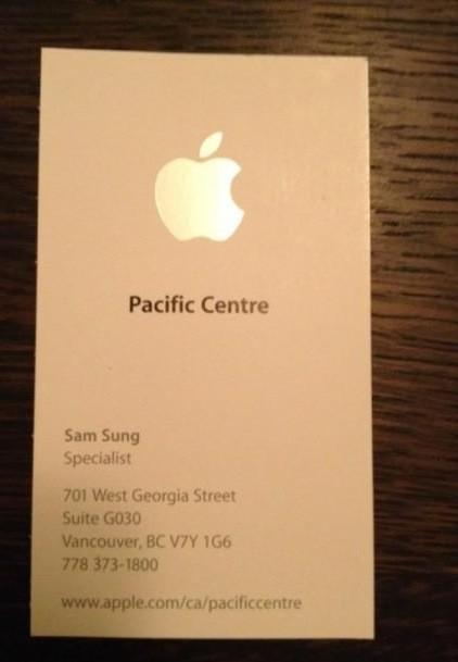2updev's tweet image. Sam Sung specialist at #Apple Pacific Centre