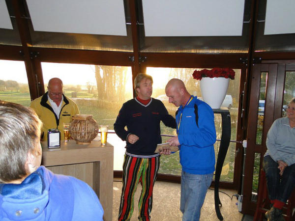 Kouden tenen toernooi in Maurik met winnar Paul Jacobi van P&amp;P Strand Horst