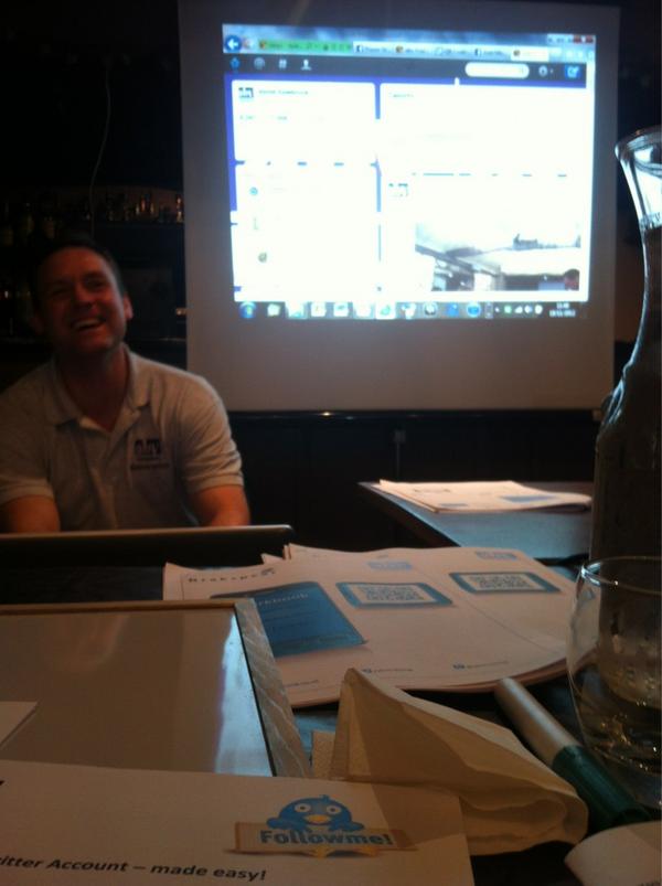 At a great Social media marketing course with <a href="/frazerg/">Frazer Grant</a> &amp; <a href="/abvtraining/">abv Training</a>