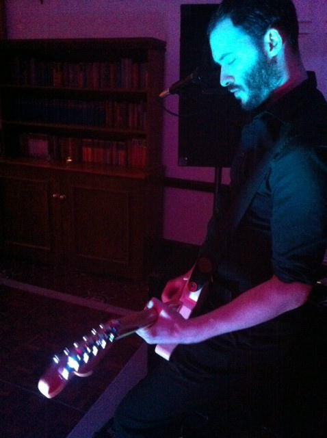 RecollectionThe's tweet photo. Superman nemesis General Zod joined us for a few tunes... http://t.co/4udcJhO2