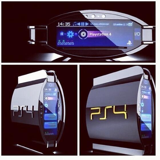 Revis24's tweet image. The new play station 4.