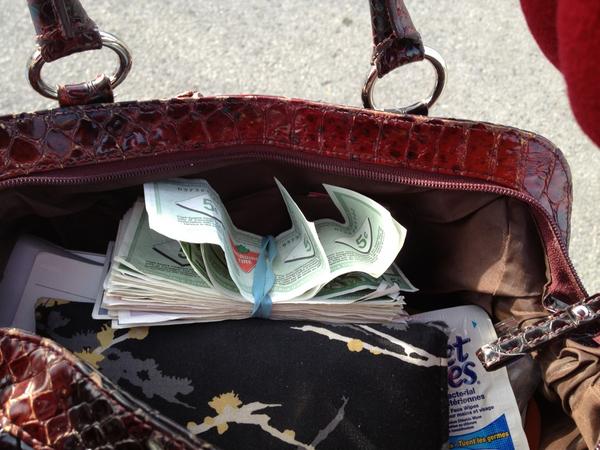 Boxwinemom's tweet image. This is how Canadian high rollers roll #canadiantire