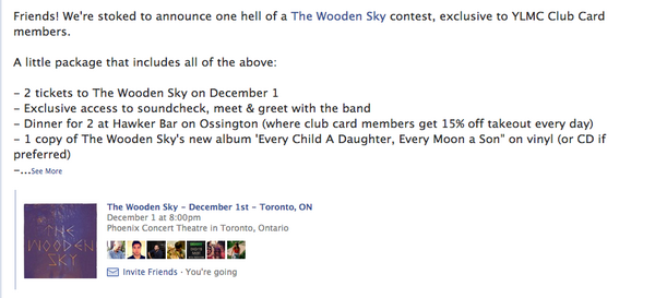 YoungLionsClub's tweet image. Announcing the mother of all contests, for @TheWoodenSky's December 1 show @ the Phoenix. RT to enter. #membersonly