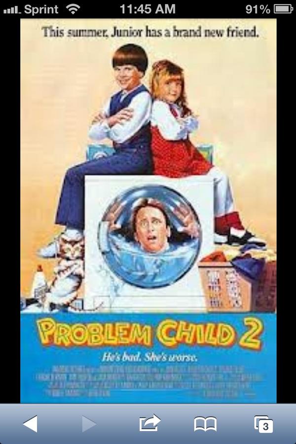 SpacedoutEB's tweet image. If you never watched this movie , your not a 90&apos;s kid &amp;amp; your childhood probably sucked. Lol #problemchild2