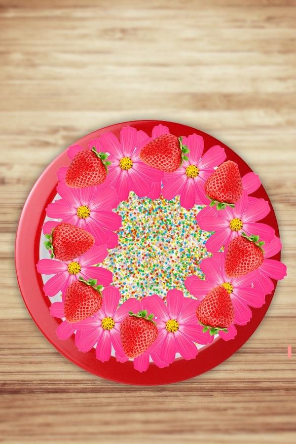 I made a cake on my iPod.