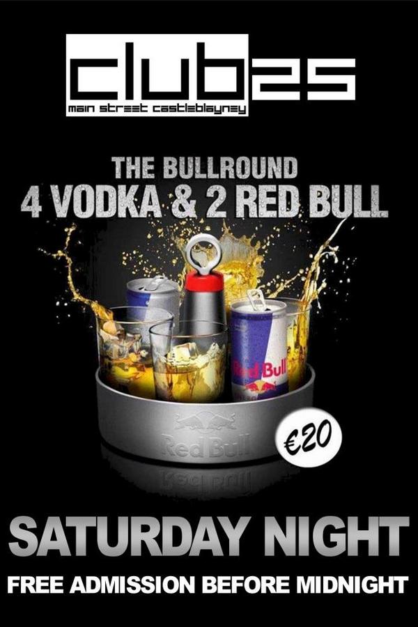 TheAidanWard's tweet image. Club 25 @redbull #BullRound #SaturdayNight !!!