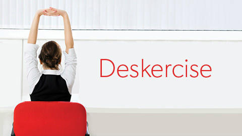 WorkLifePilates's tweet image. Who's sitting at their desk this minute?Time for a stretch we say! Deskercise the #Pilates way! #WLP @WorkLifePilates