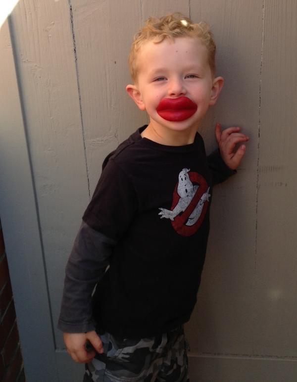 my, what big... lips... you have