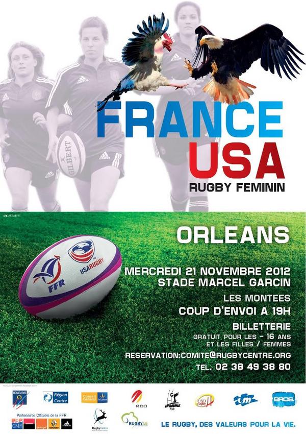 USA v France poster