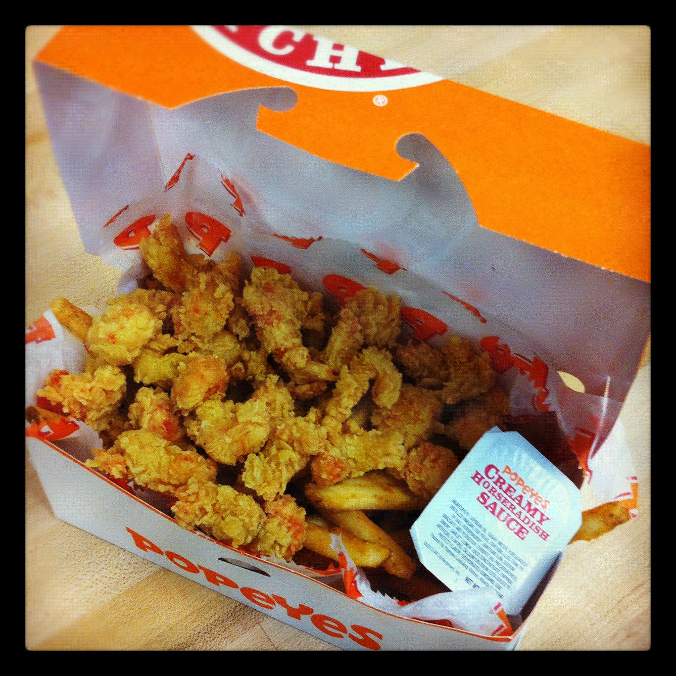 Popeyes Popcorn Chicken