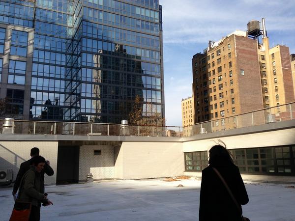 CLCAdvisors's tweet photo. Taking a look at the roof with Kiss+Cathcart Architects where the future #Greenhouse Project will sit. #PS199SC #STEM http://t.co/8bvhCVA1