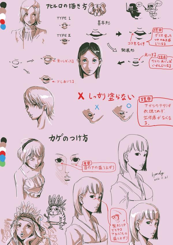 Uzivatel ぜろわん 毎日絵を描く Na Twitteru アヒル口の描き方 詳しくはこちら アヒル口と影について 講座 Kyan Dog Pixiv Http T Co 9u1udjo Http T Co 6ae24fg