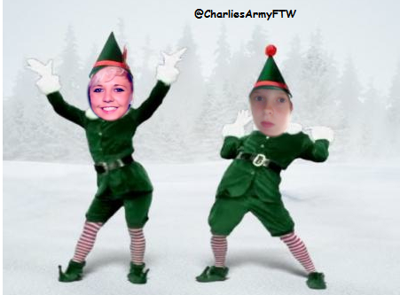 aintitgolden's tweet image. @Charlie_MK1 WE ARE DANCING ELFS? K? #YESDAT #YEAABUDDY