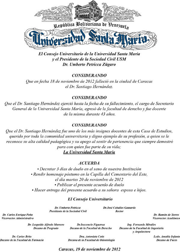 Univ. Santa María tweet media