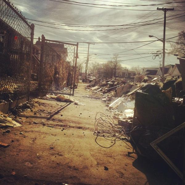 laurenmurphypho's tweet image. Photo: This is Keansburg, NJ #sandyaftermath