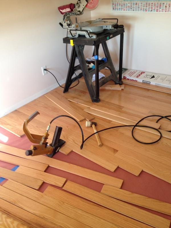 arse_nick's tweet image. @jillianagr new Hardwood in the home office..just need @sabrinasoto to decorate now!!