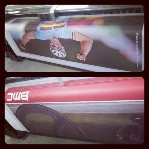 Instant_PRINT's tweet image. Printējam čempionus @veloprofs veikalam . #bmc #print