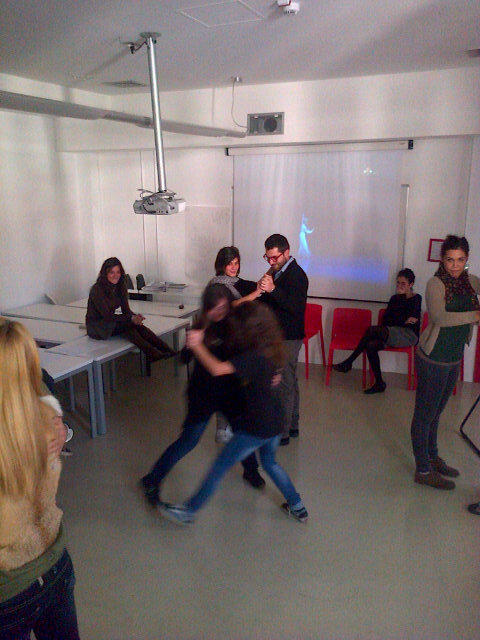 Team building, Master 'Graphic Design', Milan, Ied, nov 21st, exercise 1: dancing!