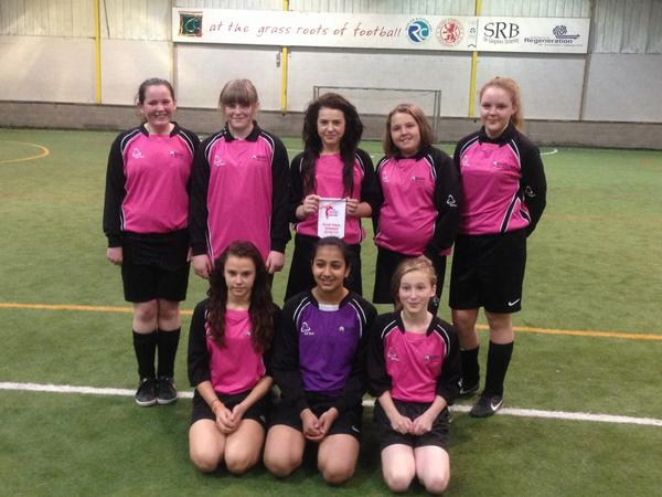 Boro's tweet photo. RT @davidjames401: Congrats to @macmillanschool yr7&8 on winning MFC npower girls cup regional heat @Boro #mfcic http://t.co/RlFV8g9A