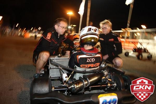 Top team on grid for the final heat on Saturday.